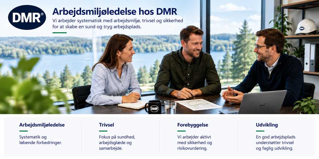Arbejdsmiljøledelse via ISO 45001:2018 certificering